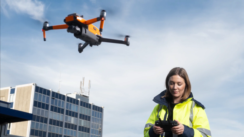 DREAM project: Safe inspections with drones